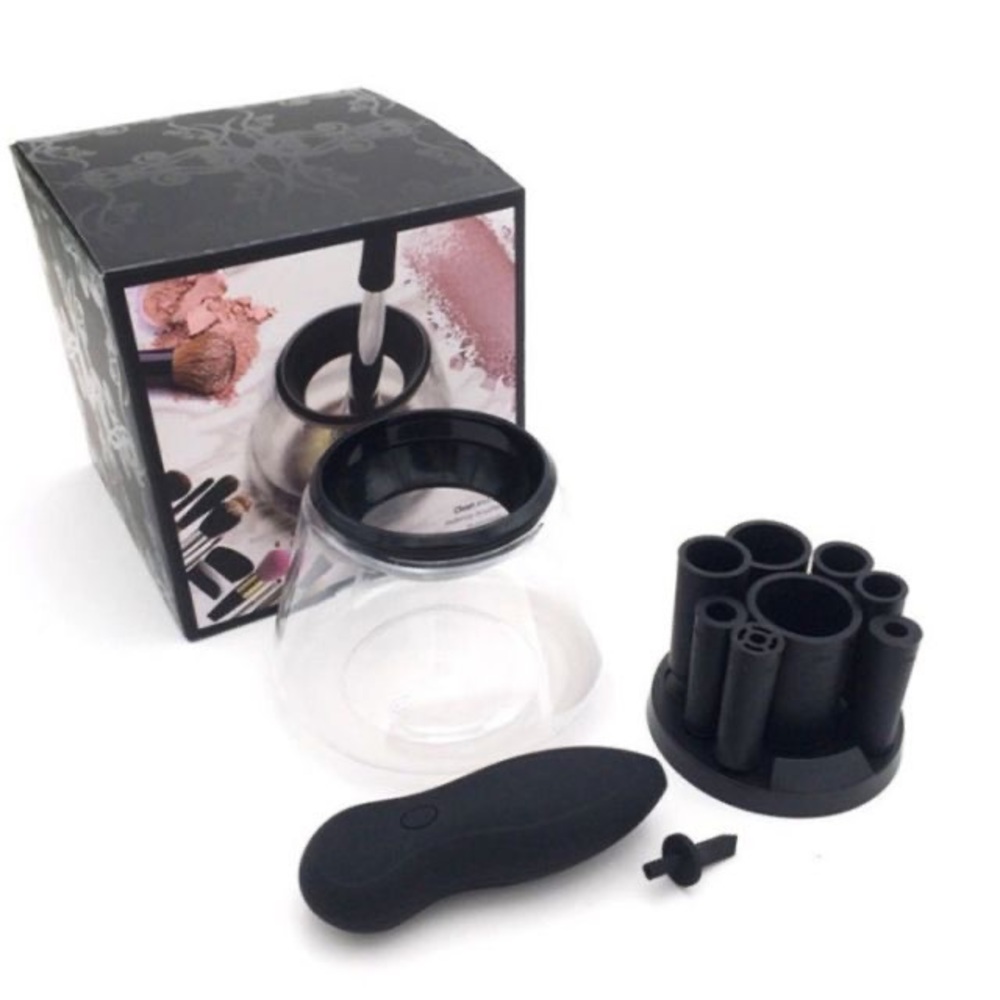Electronic makeup brush cleaner. Battery not included.